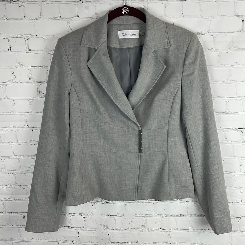Calvin Klein Gray Blazer